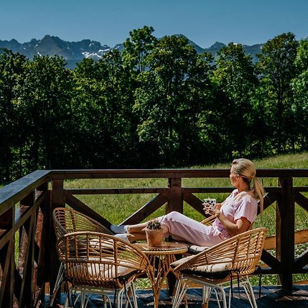 Jurta Na Wypasie - Luksusowy Namiot Z Widokiem Na Gory - Jacuzzi, Sauna, Split Ac, Private, Star View Zakopane Dış mekan fotoğraf