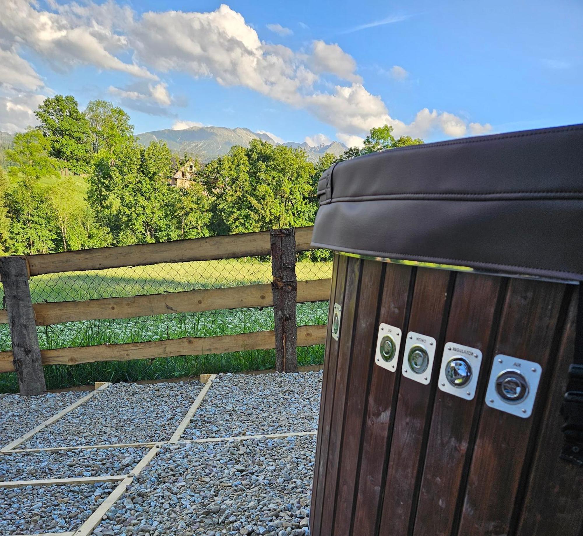 Jurta Na Wypasie - Luksusowy Namiot Z Widokiem Na Gory - Jacuzzi, Sauna, Split Ac, Private, Star View Zakopane Dış mekan fotoğraf