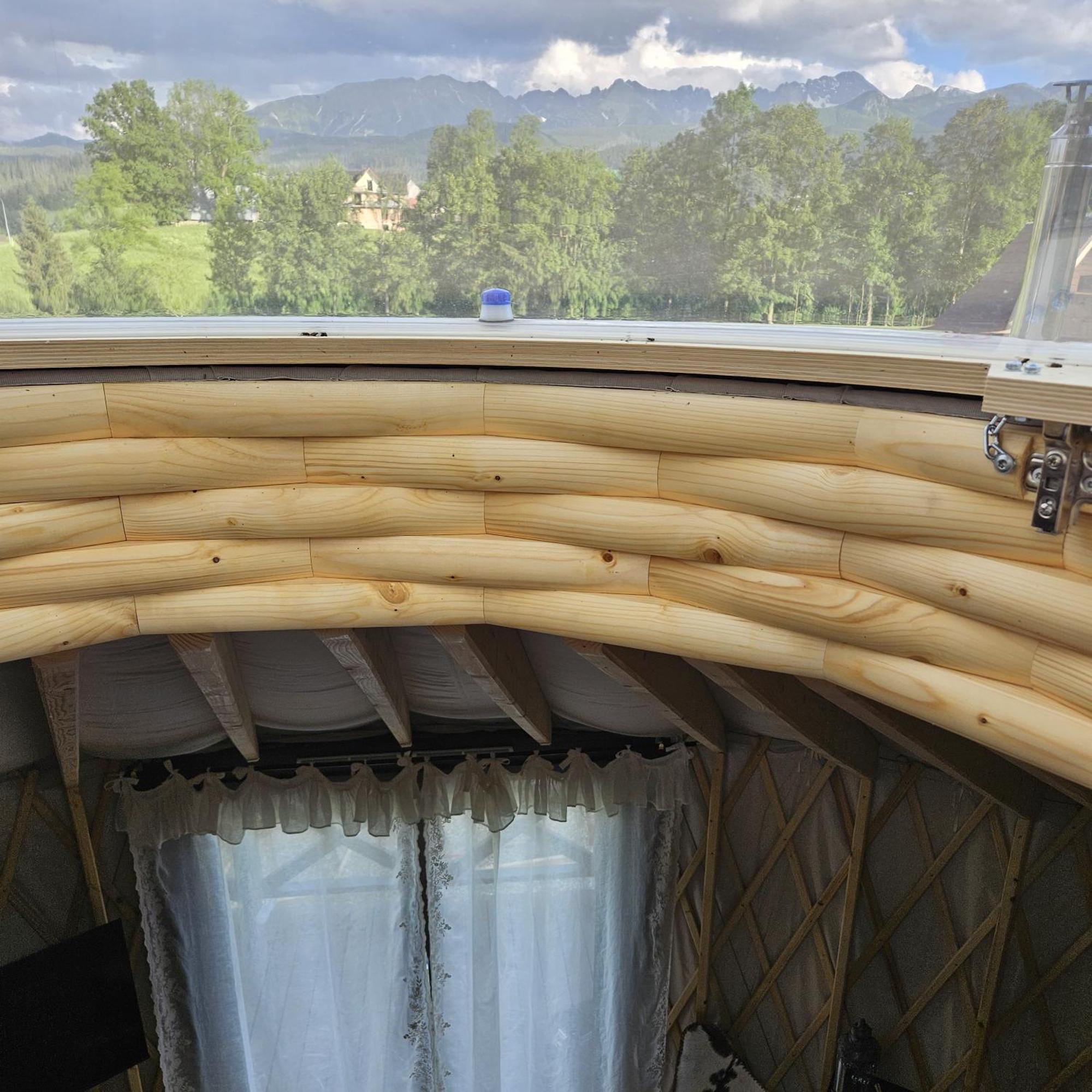 Jurta Na Wypasie - Luksusowy Namiot Z Widokiem Na Gory - Jacuzzi, Sauna, Split Ac, Private, Star View Zakopane Dış mekan fotoğraf