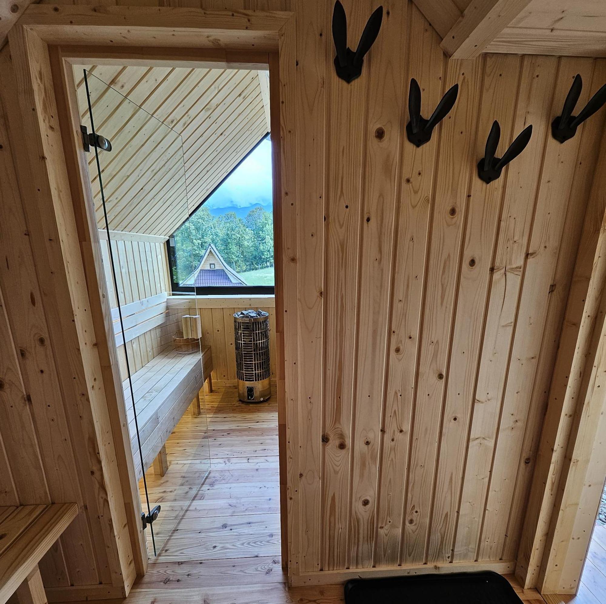 Jurta Na Wypasie - Luksusowy Namiot Z Widokiem Na Gory - Jacuzzi, Sauna, Split Ac, Private, Star View Zakopane Dış mekan fotoğraf