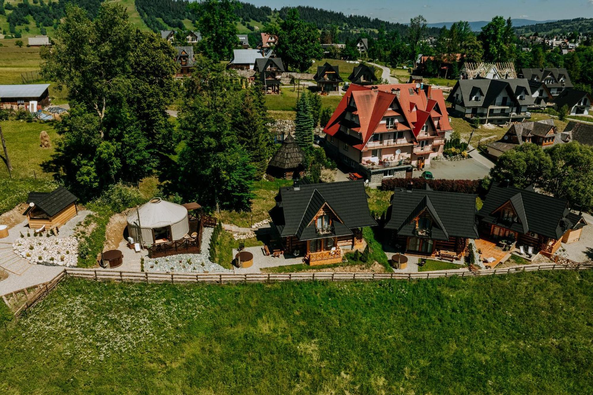 Jurta Na Wypasie - Luksusowy Namiot Z Widokiem Na Gory - Jacuzzi, Sauna, Split Ac, Private, Star View Zakopane Dış mekan fotoğraf