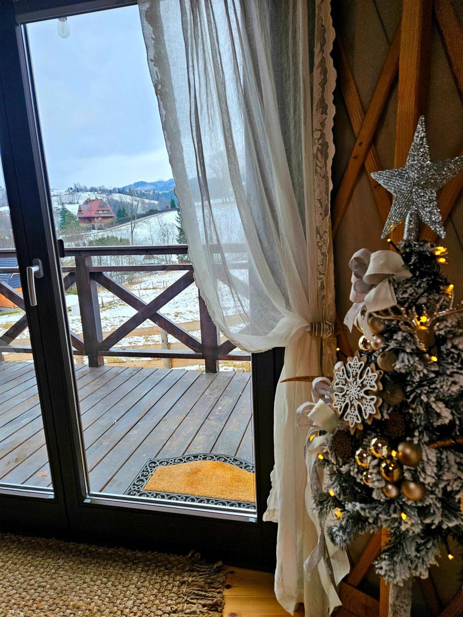 Jurta Na Wypasie - Luksusowy Namiot Z Widokiem Na Gory - Jacuzzi, Sauna, Split Ac, Private, Star View Zakopane Dış mekan fotoğraf